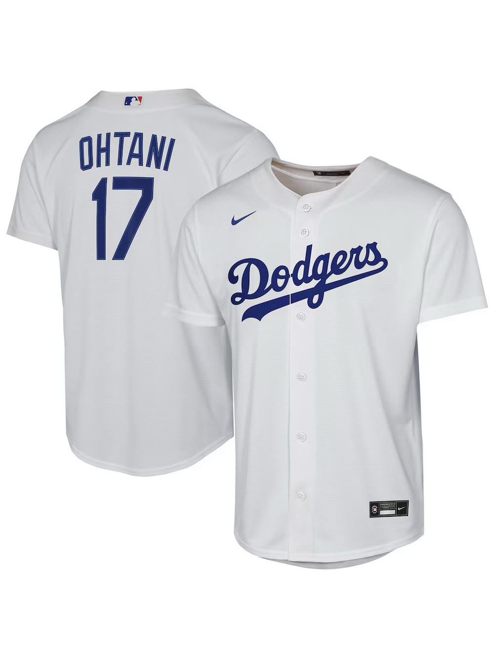 Nike Los Angeles Dodgers Shohei Ohtani White Home Replica 2.0 Player Jersey